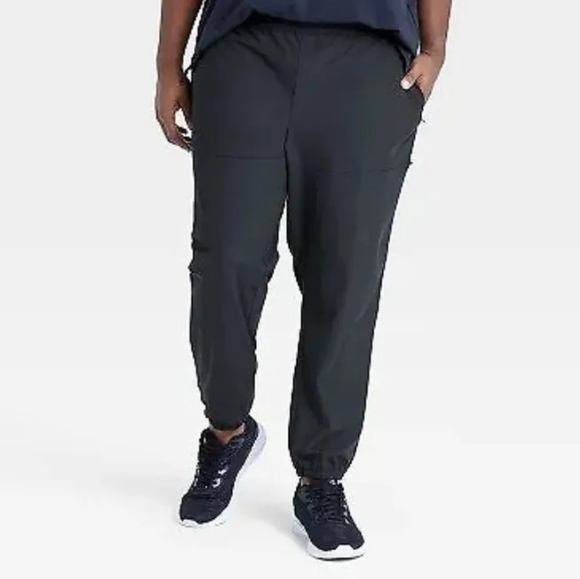 Men's Big Utility Tapered Joggers - All in Motion Black 3XL New with Tags! - Picture 1 of 2